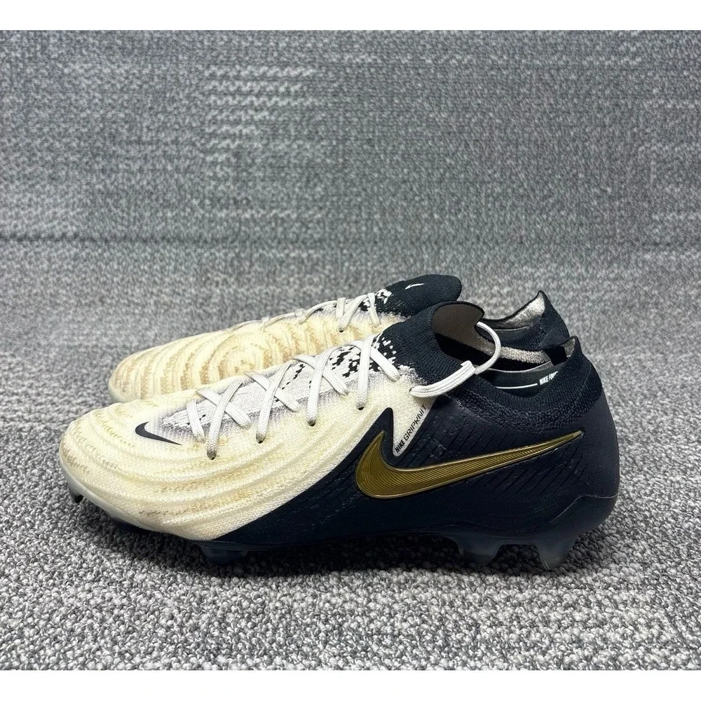 Nike Phantom GX 2 Elite FG Mad Ready Pack Soccer Cleats Gold FJ2559-100 Mens 7